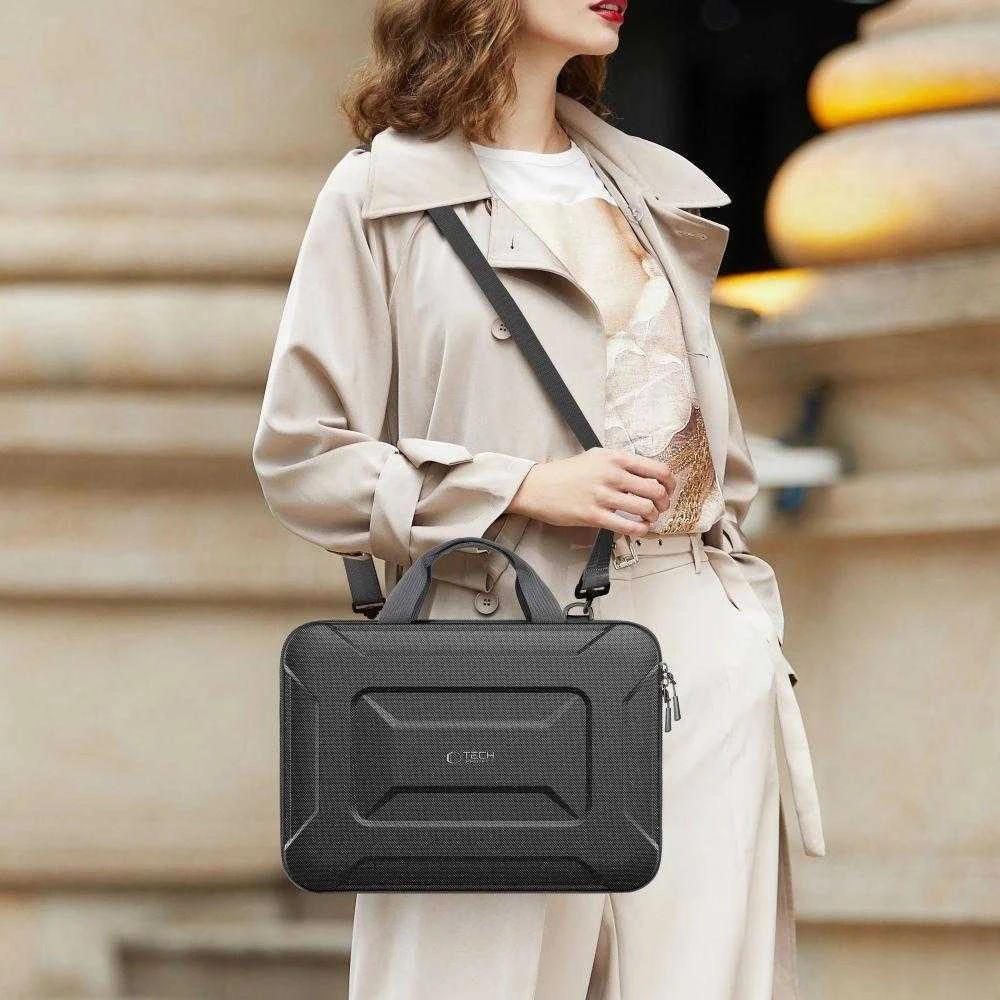 Tech-Protect Ranger-X Tactical Nešiojamas kompiuteris Case for 13-14" - Juodas