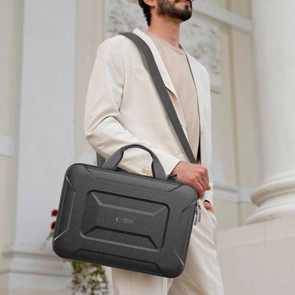 Tech-Protect Ranger-X Tactical Nešiojamas kompiuteris Case for 13-14" - Juodas