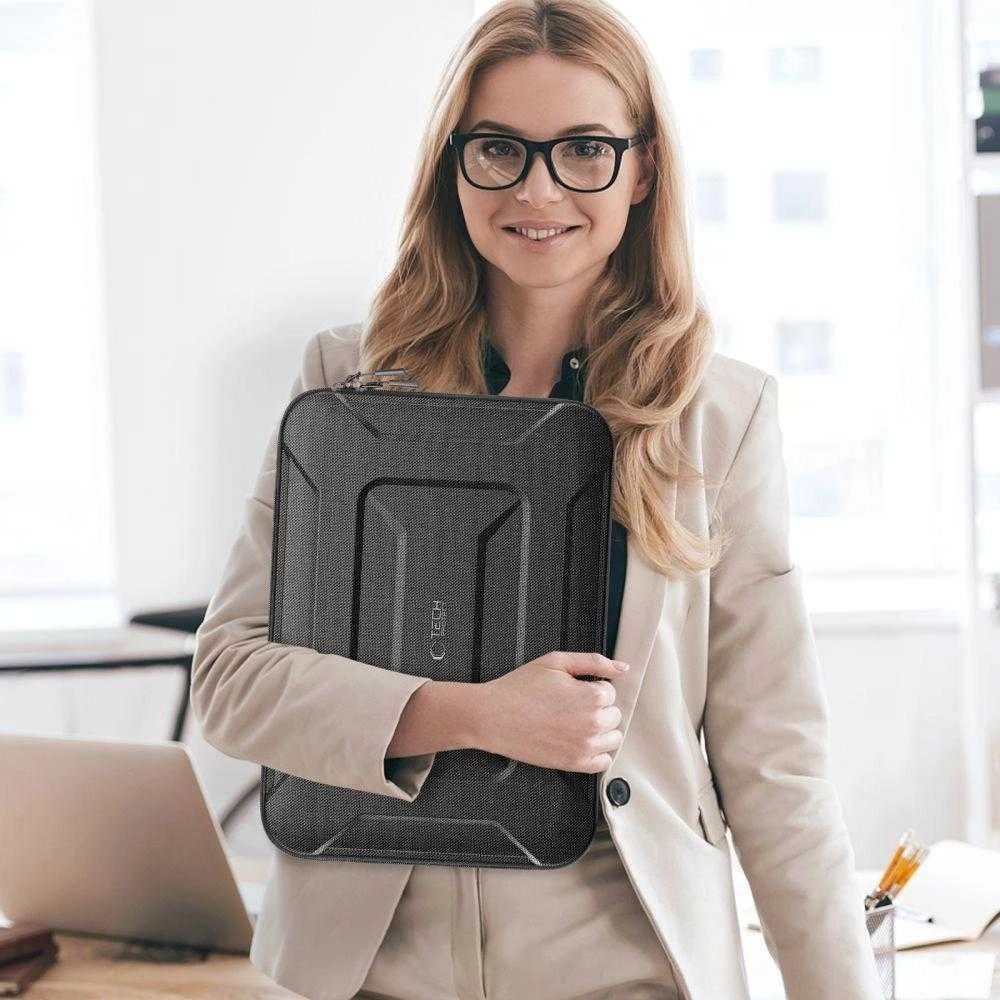 Tech-Protect Ranger-X Tactical Nešiojamas kompiuteris Case for 13-14" - Juodas