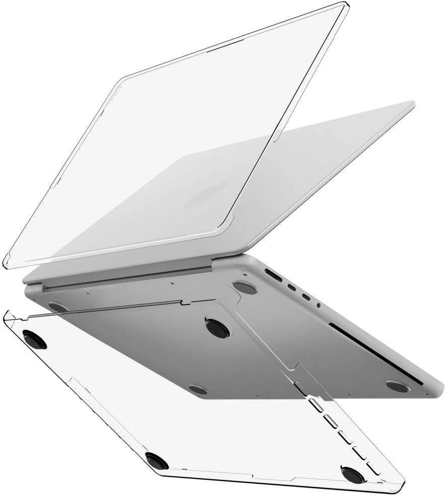 Dėklas UNIQ Vero MacBook Pro 14″ M1-M4 (2021-2024) skaidrus