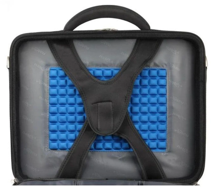 NATEC NTO-0393 Nešiojamas kompiuteris Bag BOXER Juodas 17.3inch Anti-Shock System