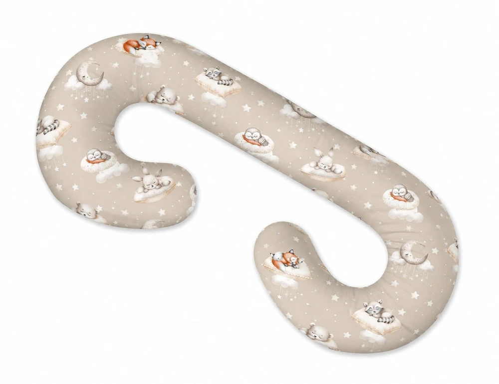 Nėštumo pagalvė C My Sweet Baby Twinkle Woodland su nuimamu užvalkalu