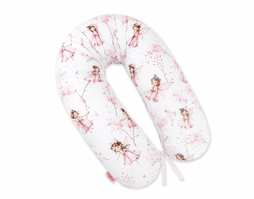 Nėštumo pagalvė Longer Blossom Fairies su nuimamu užvalkalu