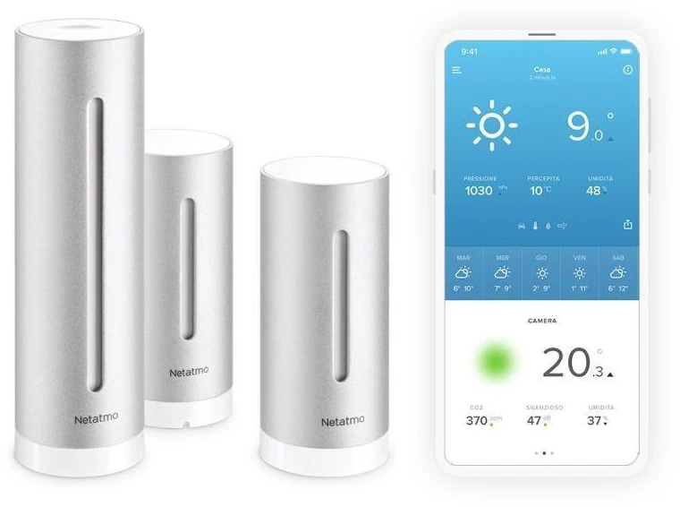 Netatmo meteorologinės stoties paketas