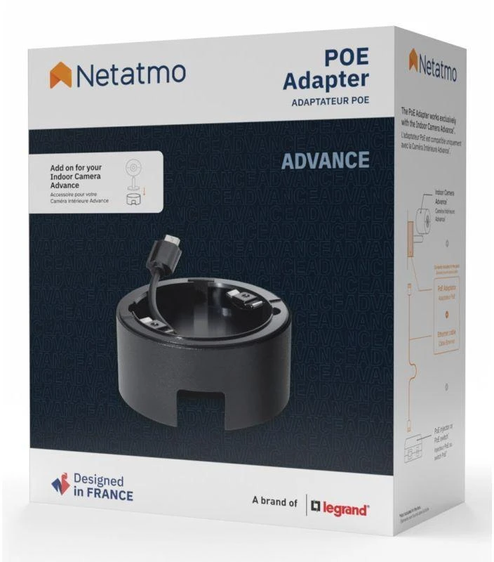 Akcesorium PoE Netatmo NPC-POE-B juoda