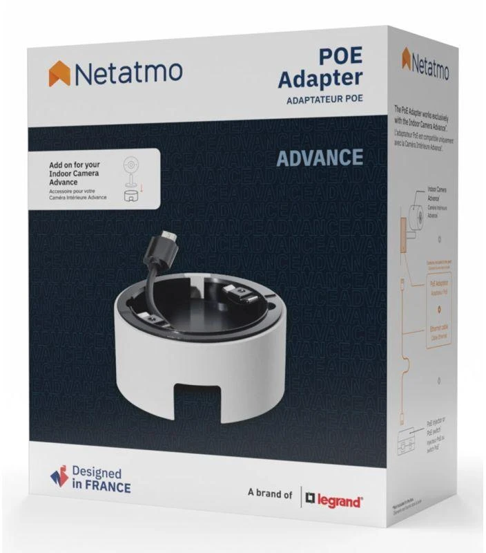 PoE Netatmo priedas NPC-POE-W baltas