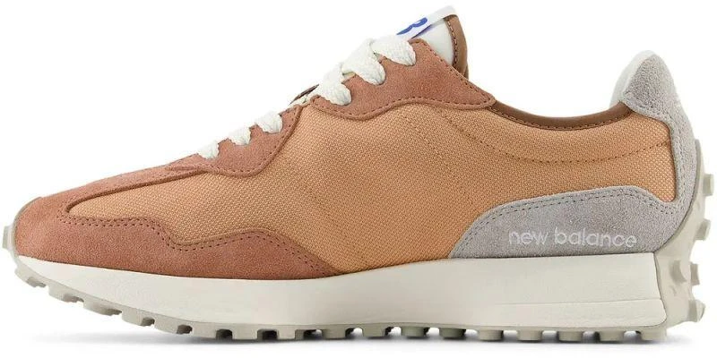 New Balance 327 sportiniai bateliai, oranžinio zomšo, moteriški/vyriški (U327CI)