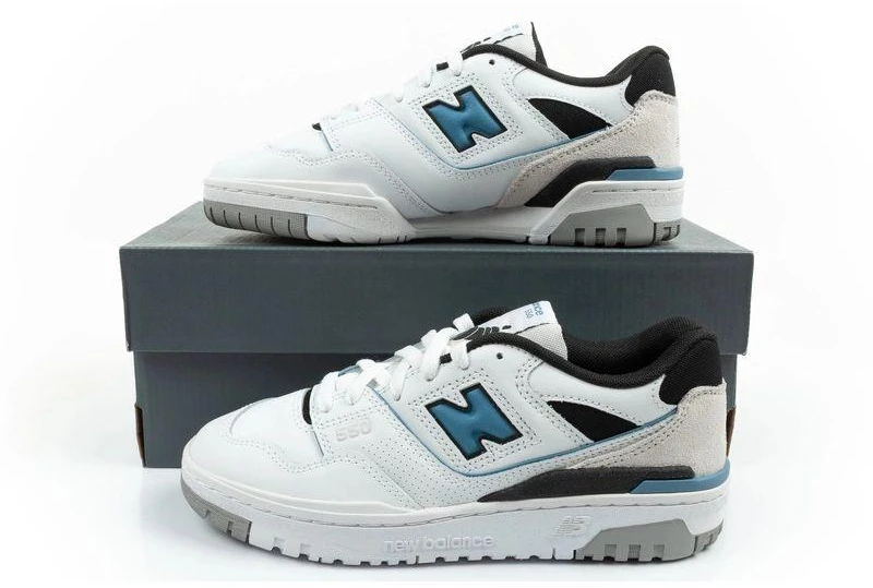 New Balance 550 jaunimo sportiniai odiniai laisvalaikio bateliai madingi
