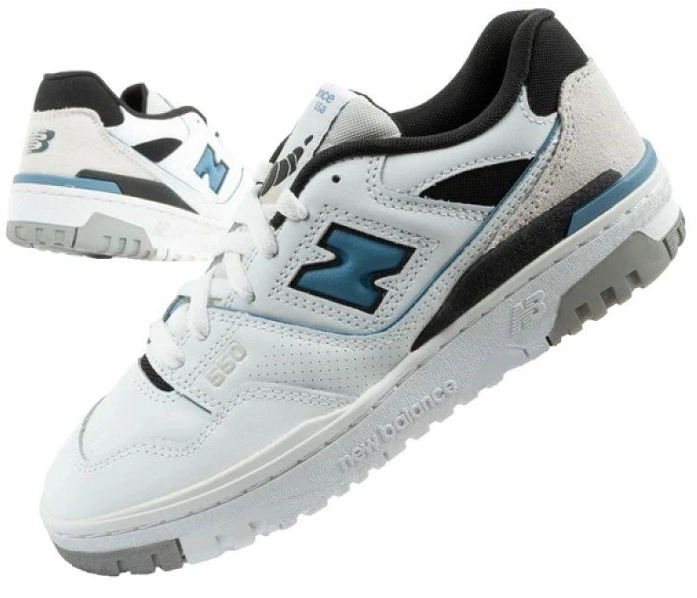 New Balance 550 jaunimo sportiniai odiniai laisvalaikio bateliai madingi