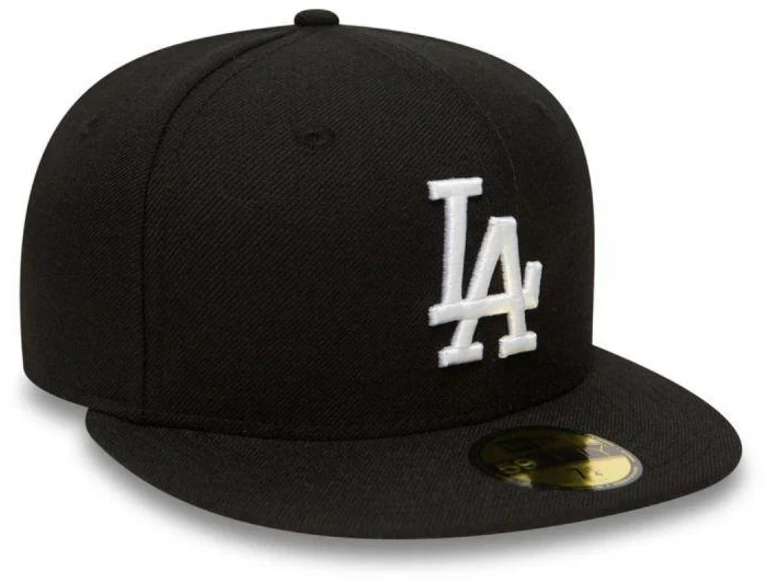 New Era 59FIFTY MLB LA Los Angeles Dodgers Essential Juodas Fullcap - 10047495