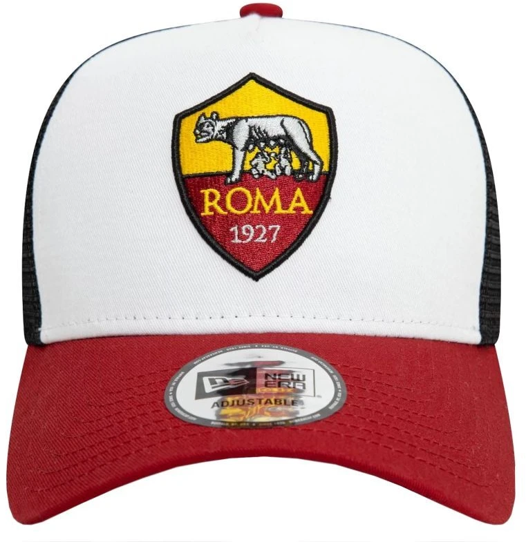 Kepurė New Era E-Frame AS Roma Klasikinė Trucker Kepuraitė 60572400