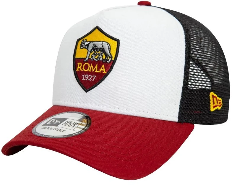 Kepurė New Era E-Frame AS Roma Klasikinė Trucker Kepuraitė 60572400
