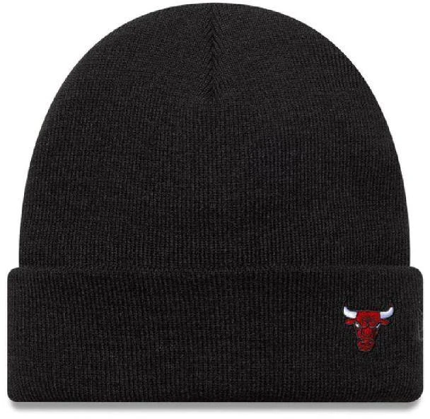 New Era NBA Chicago Bulls Mini Logo Juoda megzta kepurė su atvartu - 60691109