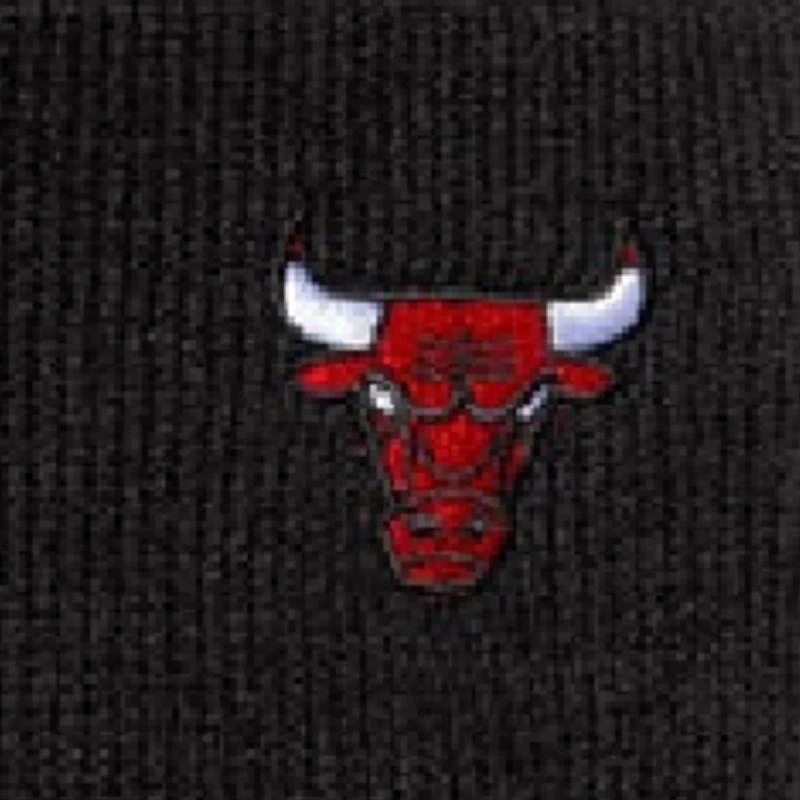 New Era NBA Chicago Bulls Mini Logo Juoda megzta kepurė su atvartu - 60691109