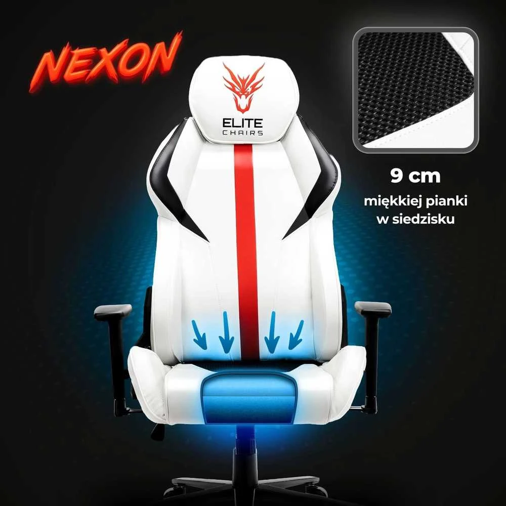 NEXON pasukama žaidimų kėdė – komfortas ir stilius kiekvienam žaidėjui