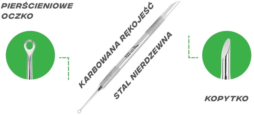Activeshop Dvipusis profesionalus odos stūmiklis nagams Nghia P.22