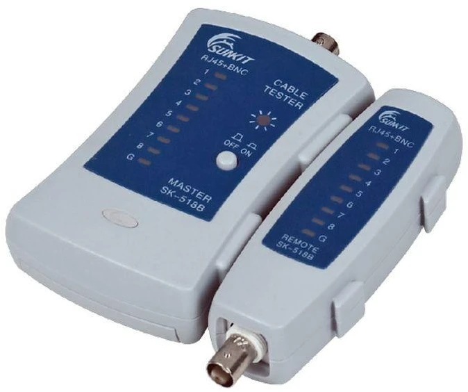 Alantec NI007 network cable tester PoE tester Mėlyna, Pilkas