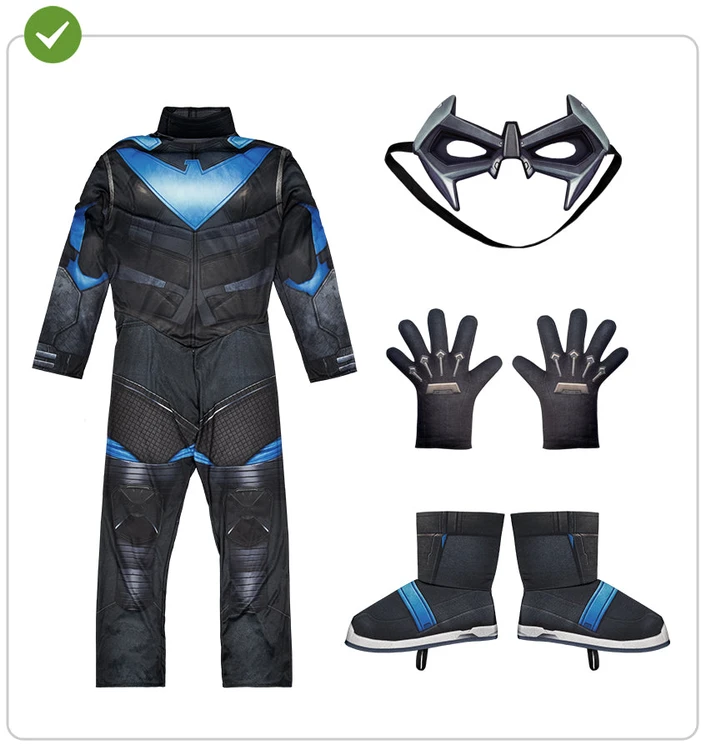 Nightwing kostiumas vyrams – Gotham Knights