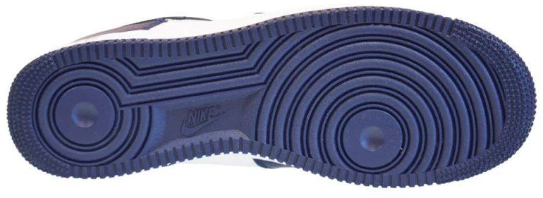 Nike Air Force 1 '07 Žemi Vyriški Sportbačiai Balta, Tamsiai Mėlyna, Pilka - DV3501-400