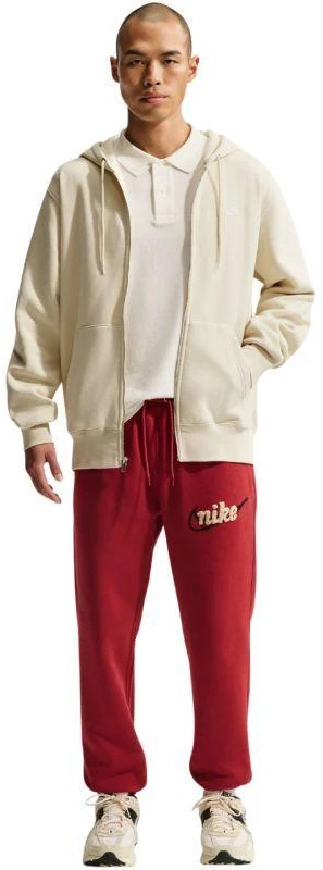 „Nike Club“ BB FZ džemperis su gobtuvu, šviesiai chaki spalvos, FN3861 229
