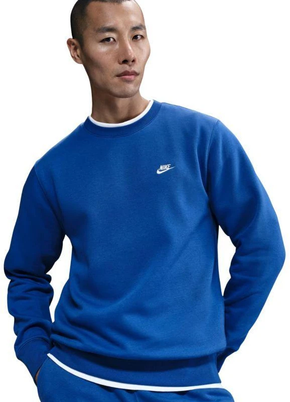 Nike Club BB Vyriškas džemperis Tamsiai Mėlyna FN3886 480