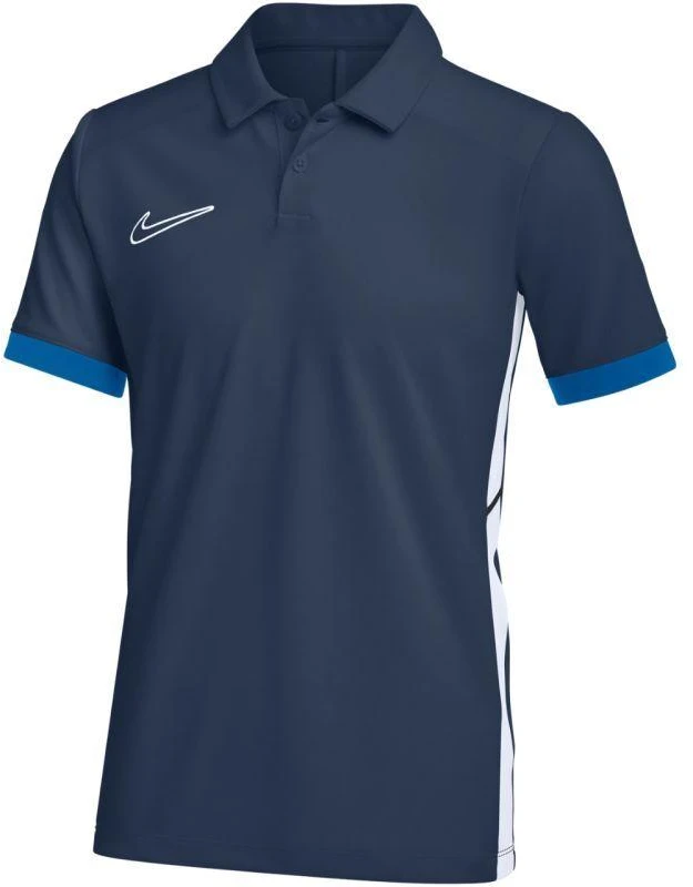Nike Dri-Fit Academy 25 SS Polo Tamsiai Mėlyna Vaikams Marškinėliai FZ9763 410
