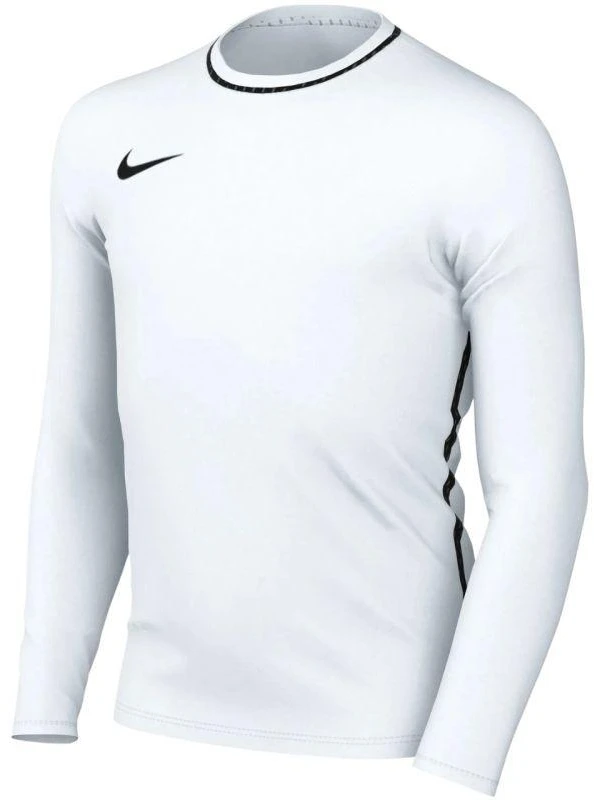 Nike Dri-Fit Park 26 apvali apykaklė vaikiškas viršutinis drabužis baltas HM7170 100
