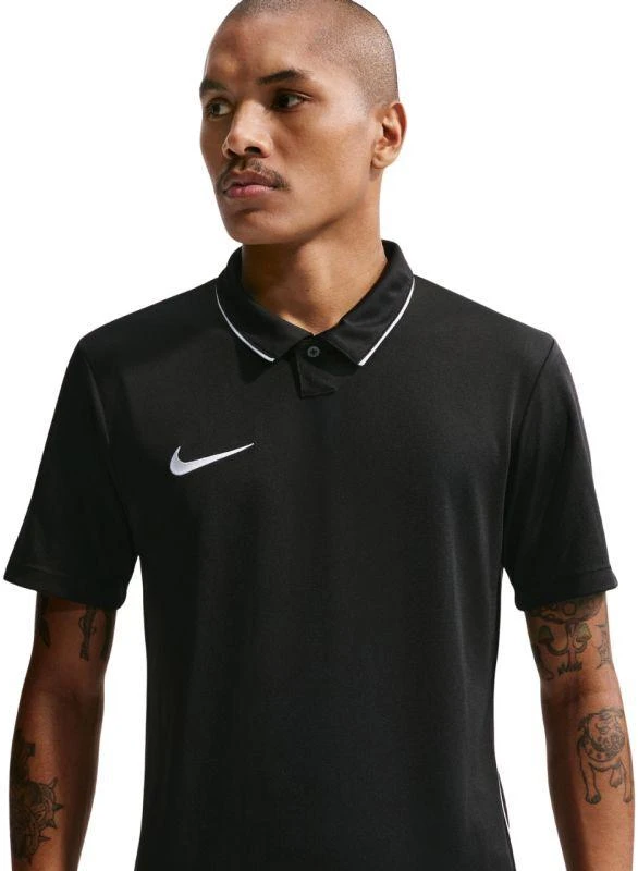 Nike Dri-Fit Park 26 Polo vyriški marškinėliai juodi HM7136 010