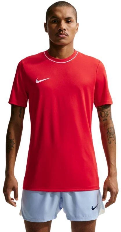 Nike Dri-Fit Park 26 SS vyriški marškinėliai Raudoni HM7127 657