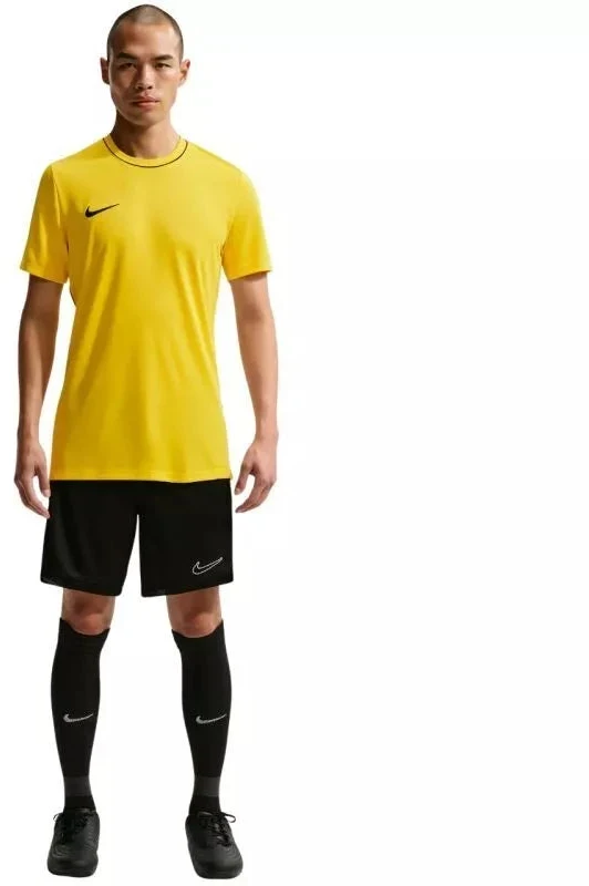 Nike Dri-Fit Park 26 trumpomis rankovėmis viršutinė dalis vyriški marškinėliai geltoni HM7127 719