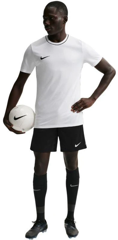 Nike Dri-Fit Park 26 trumpomis rankovėmis vyriški marškinėliai, balti HM7127 100
