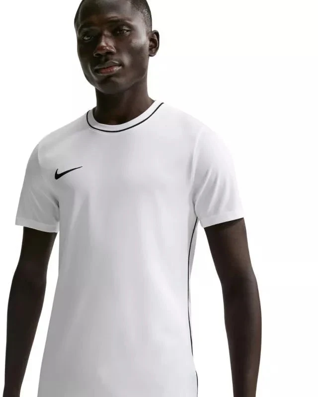 Nike Dri-Fit Park 26 trumpomis rankovėmis vyriški marškinėliai, balti HM7127 100