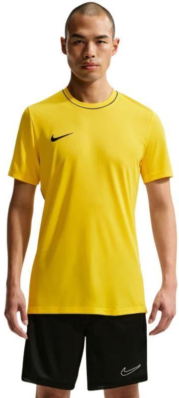 Nike Dri-Fit Park 26 trumpomis rankovėmis viršutinė dalis vyriški marškinėliai geltoni HM7127 719