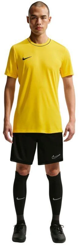 Nike Dri-Fit Park 26 trumpomis rankovėmis viršutinė dalis vyriški marškinėliai geltoni HM7127 719