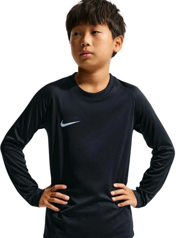 Nike Dri-Fit Park VIII juodi vaikiški marškinėliai ilgomis rankovėmis HV8239 010