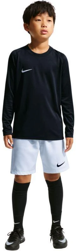 Nike Dri-Fit Park VIII juodi vaikiški marškinėliai ilgomis rankovėmis HV8239 010