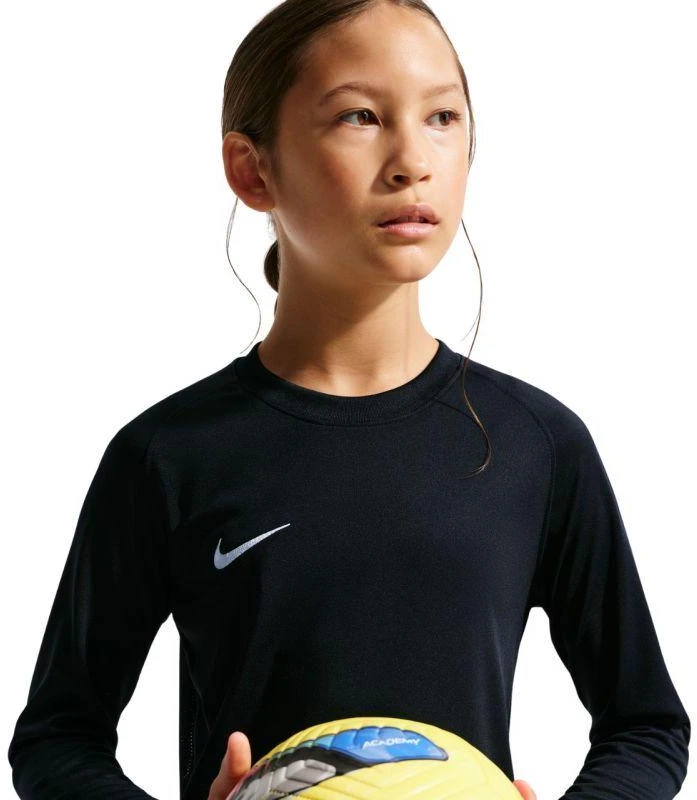 Nike Dri-Fit Park VIII juodi vaikiški marškinėliai ilgomis rankovėmis HV8239 010
