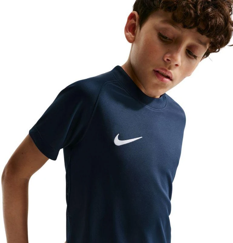 Nike Dri-Fit Park VIII marškinėliai vaikams, tamsiai mėlyni HV8182 410