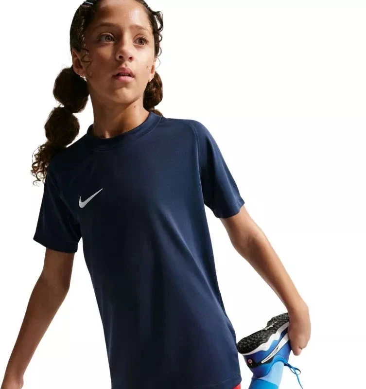 Nike Dri-Fit Park VIII marškinėliai vaikams, tamsiai mėlyni HV8182 410