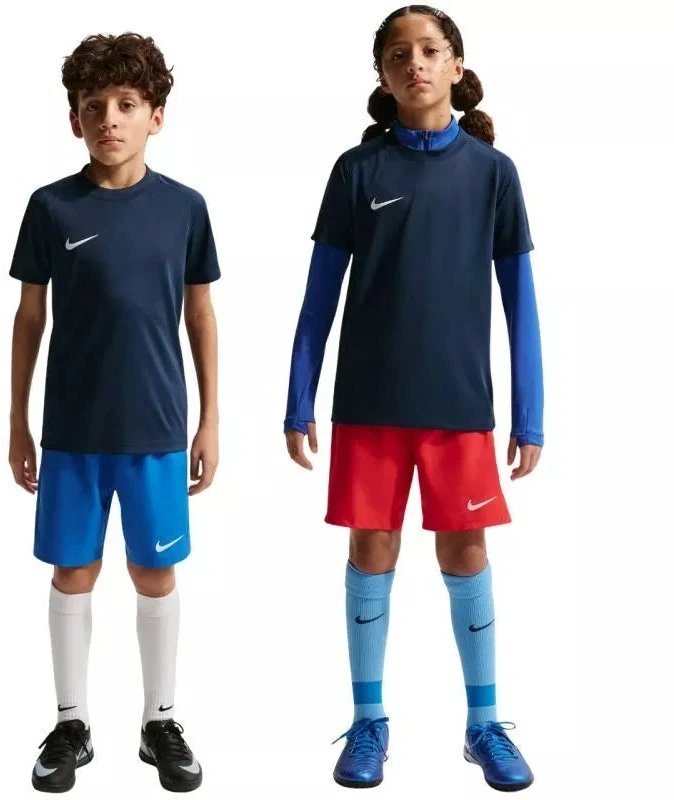 Nike Dri-Fit Park VIII marškinėliai vaikams, tamsiai mėlyni HV8182 410
