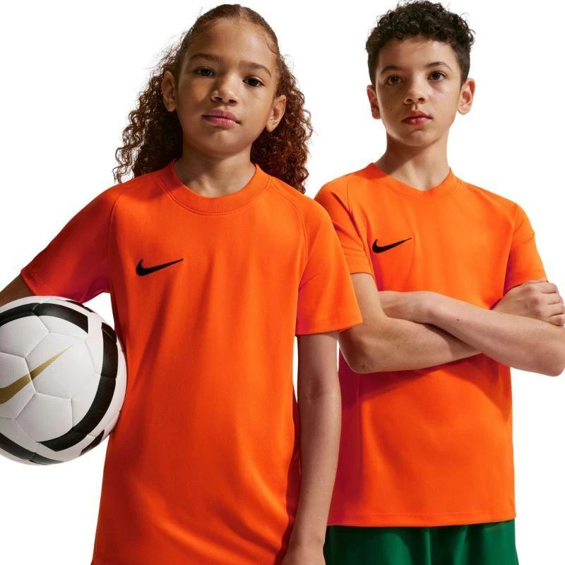 Nike Dri-Fit Park VIII oranžiniai vaikiški marškinėliai HV8182 819