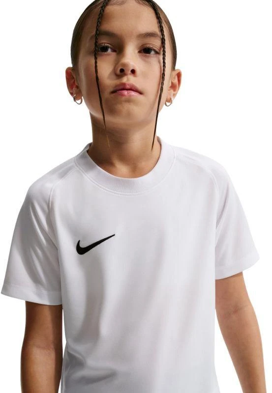 Nike Dri-Fit Park VIII vaikiškas marškinėlis baltas HV8182 100