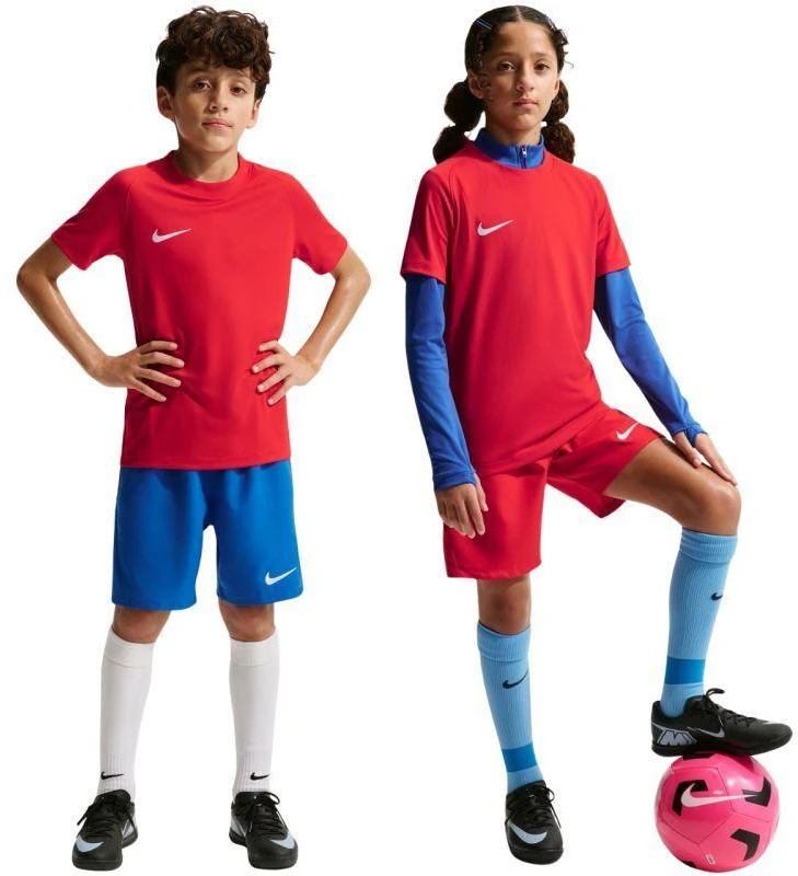 Nike Dri-Fit Park VIII vaikiški marškinėliai, raudoni, HV8182 657