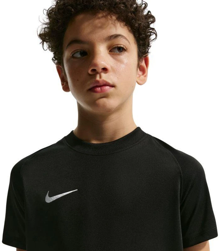 Nike Dri-Fit Park VIII vaikiški marškinėliai Juodi HV8182 010