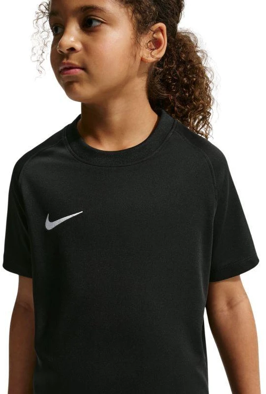 Nike Dri-Fit Park VIII vaikiški marškinėliai Juodi HV8182 010