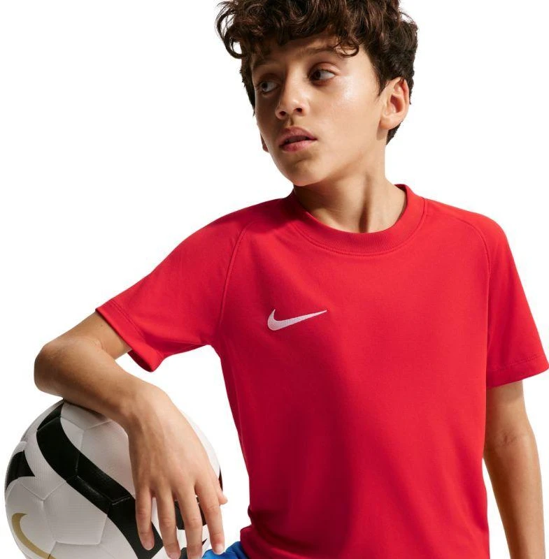 Nike Dri-Fit Park VIII vaikiški marškinėliai, raudoni, HV8182 657