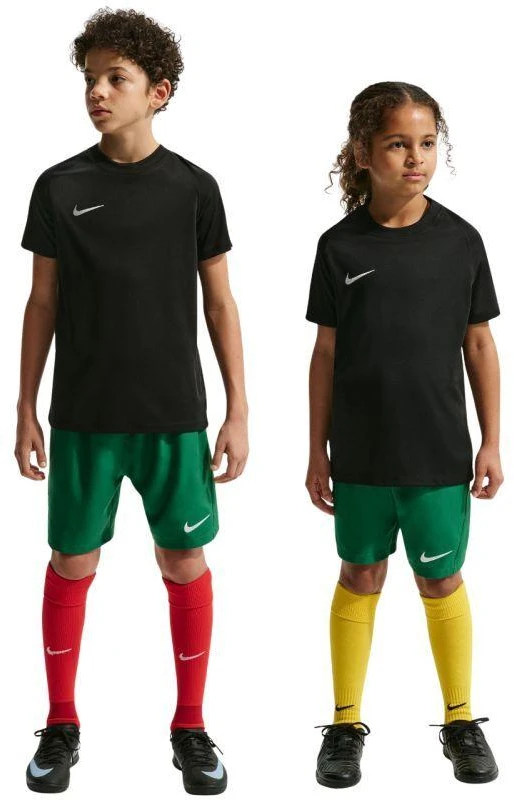 Nike Dri-Fit Park VIII vaikiški marškinėliai Juodi HV8182 010