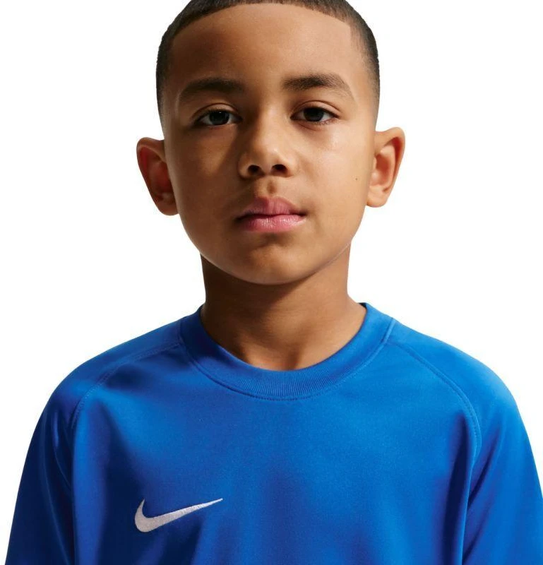 Nike Dri-Fit Park VIII Vaikų Marškinėliai Mėlyni HV8182 463