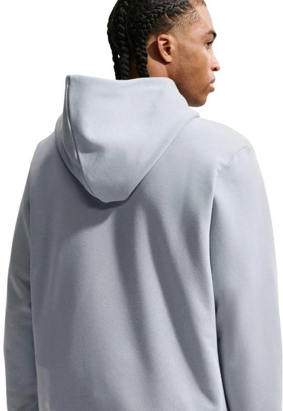 Nike Dri-FIT Standard Issue džemperis su gobtuvu, šviesiai pilkas FD7734 012