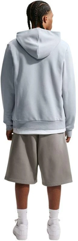 Nike Dri-FIT Standard Issue džemperis su gobtuvu, šviesiai pilkas FD7734 012